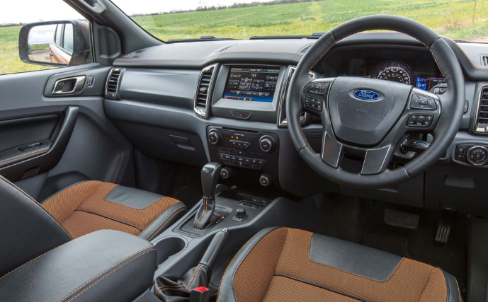 2020 Ford Ranger Wildtrak Interior