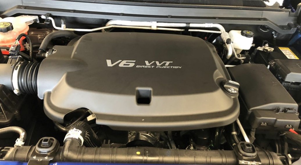 2021 Chevrolet Colorado S-10 Engine