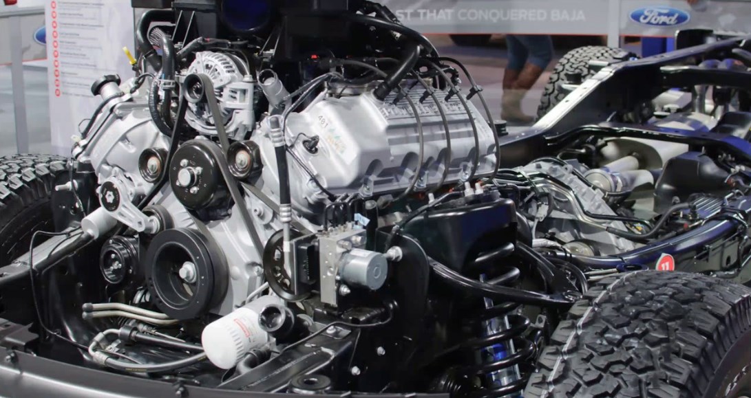 2021 Ford F-150 Raptor Engine