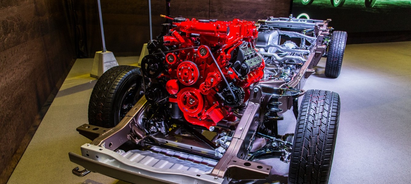 2021 Nissan Titan XD Engine