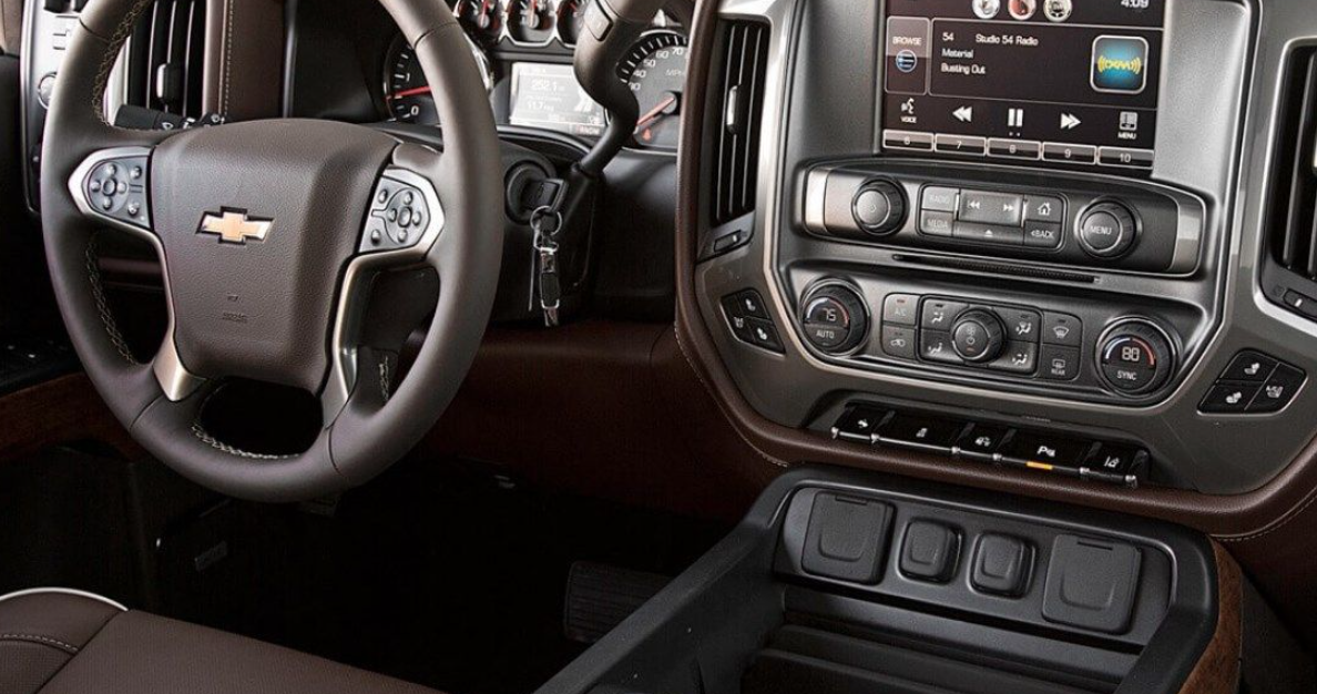 2022 Chevy Silverado SS Interior.