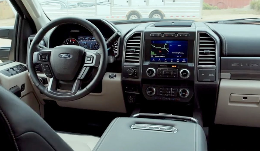 2022 Ford F-550 Interior