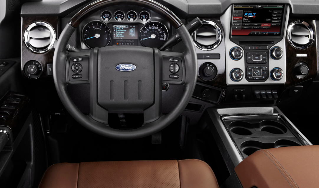 2023 Ford F-550 Interior