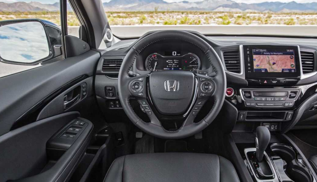 2022 Honda Ridgeline Type R Interior