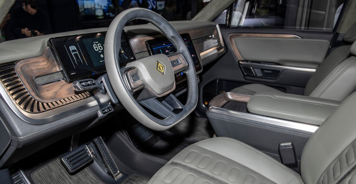 2022 Rivian R1T Interior