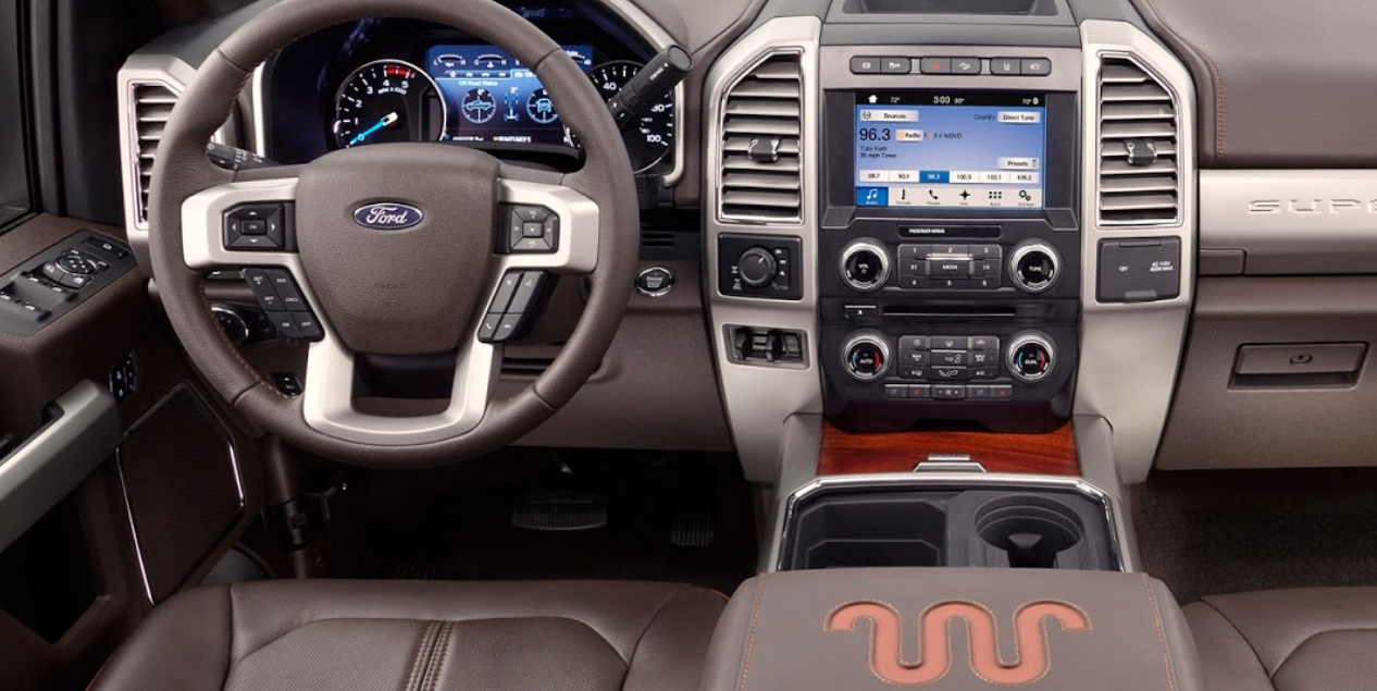 2022 Ford F350 Interior