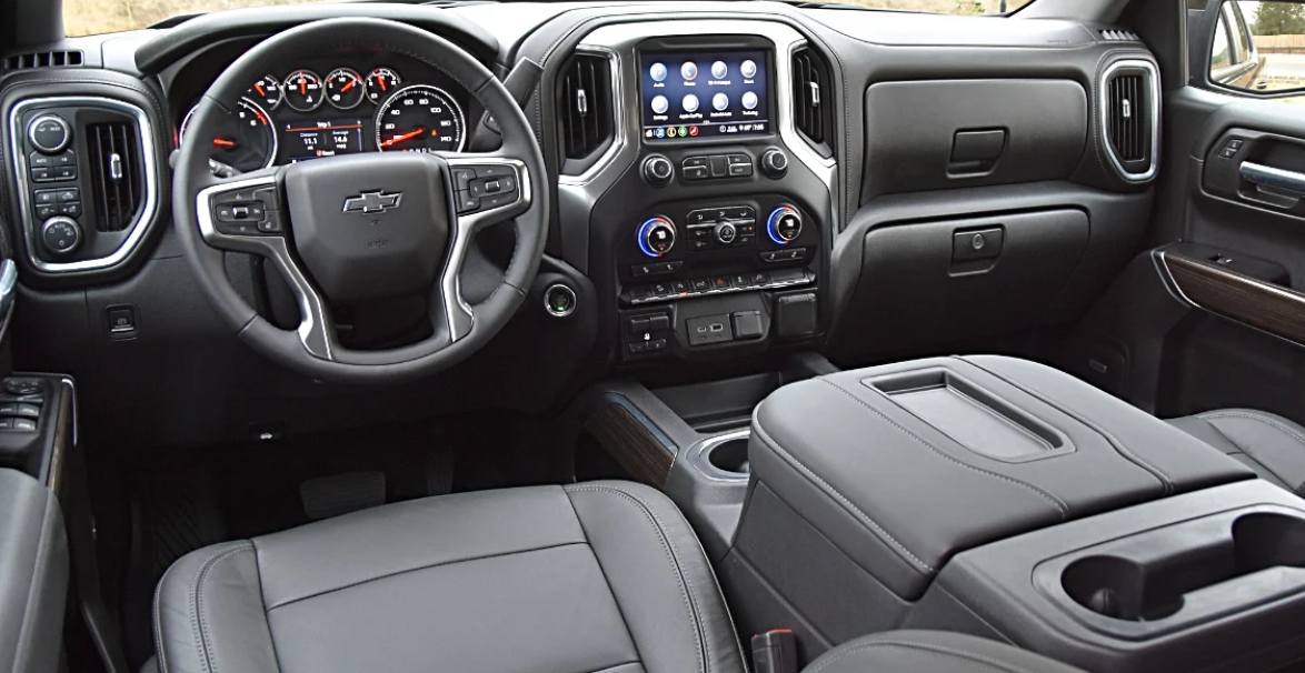 2023 Chevy Silverado ZRX Interior.