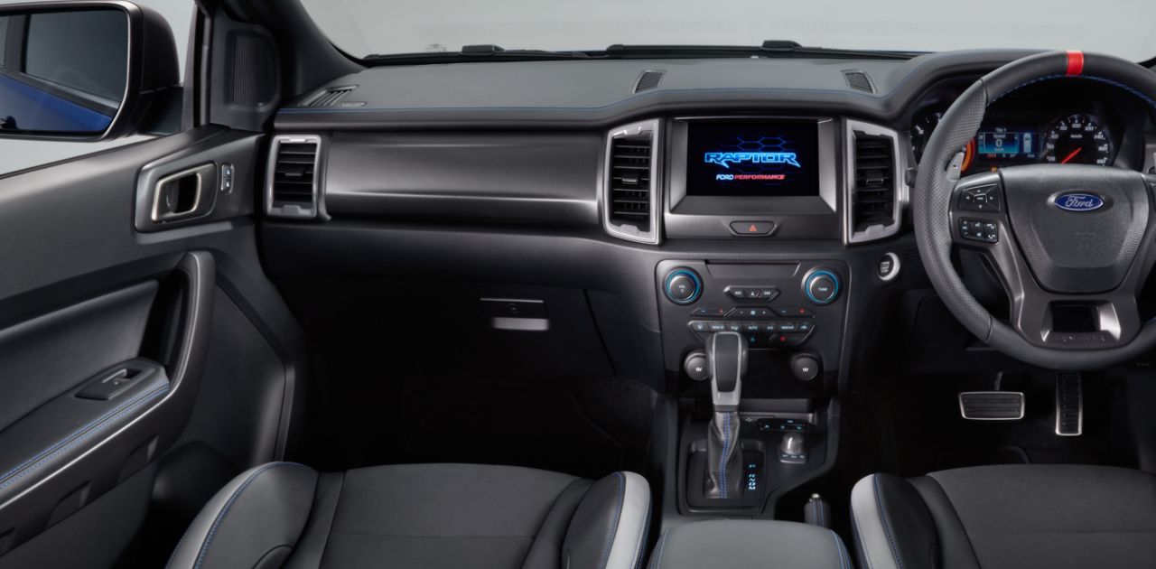 2023 Ford Ranger Raptor Interior