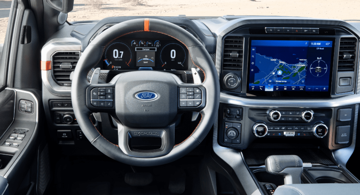 2023 Ford F-150 Raptor Interior