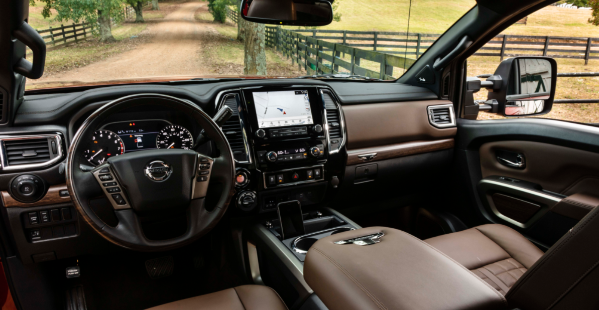 2023 Nissan Titan Nismo Interior