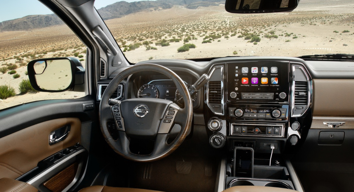 2023 Nissan Titan Nismo Interior