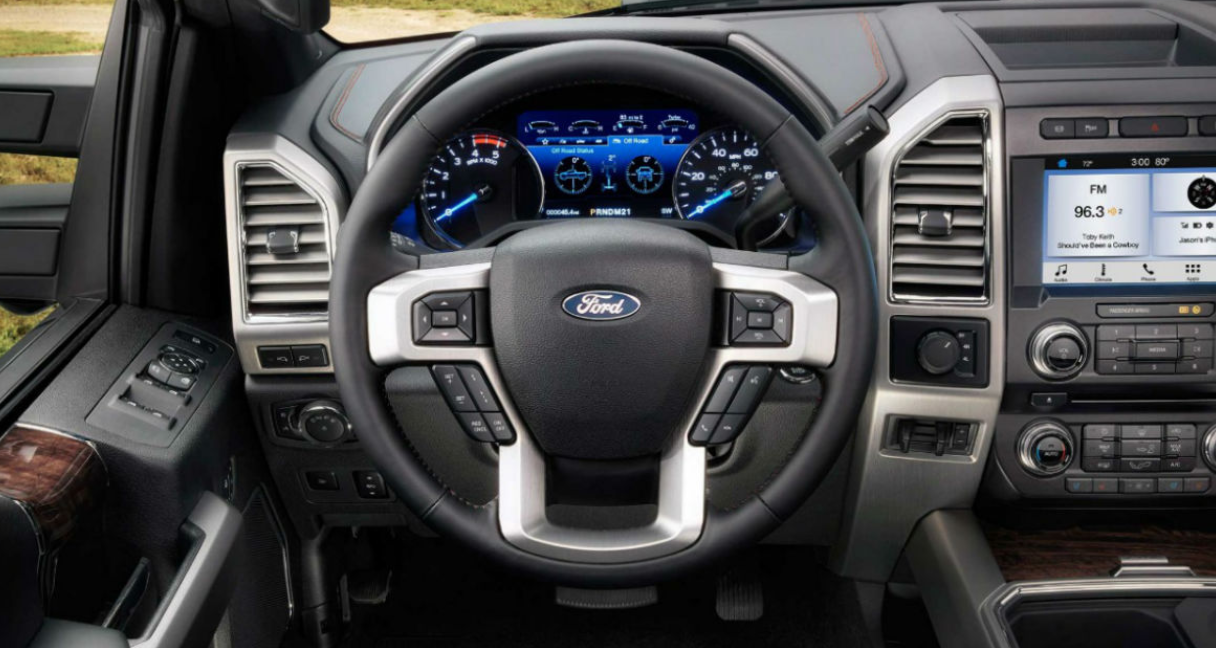 2023 Ford F-450 Platinum Interior