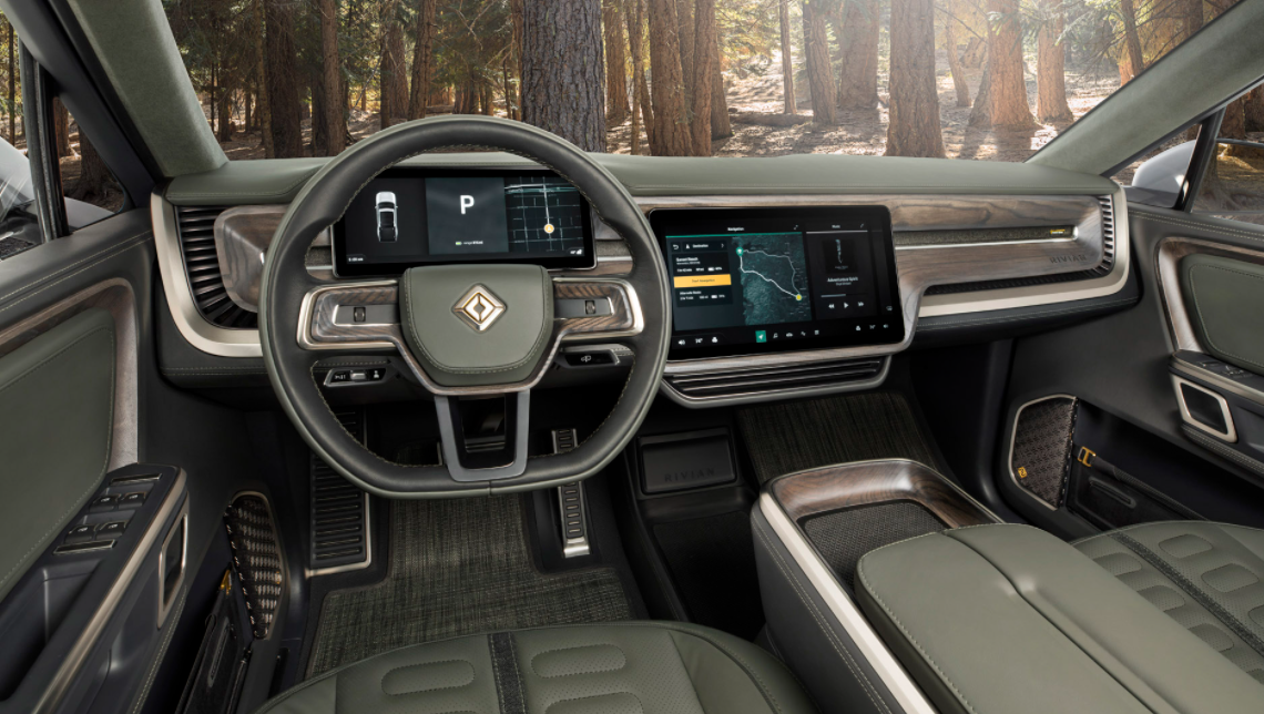 2023 Rivian R1T Interior