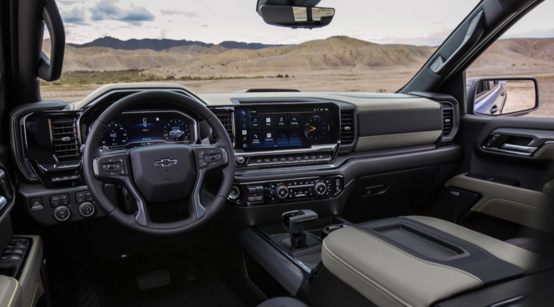 2024 Chevy Silverado EV Interior